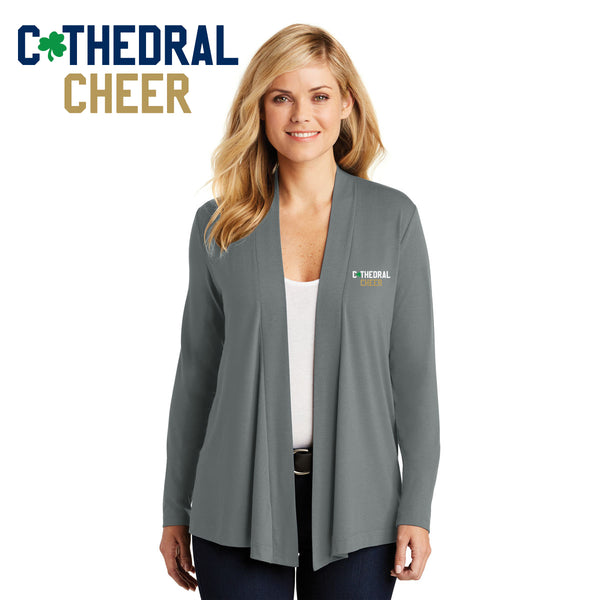 Cathedral - L5430 Port Authority® Ladies Concept Knit Cardigan
