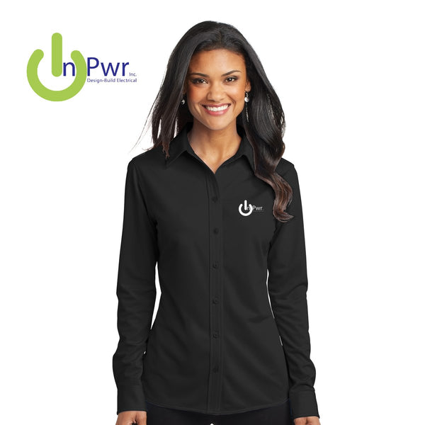 InPwr - L570 Port Authority® Ladies Dimension Knit Dress Shirt