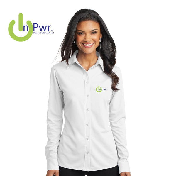 InPwr - L570 Port Authority® Ladies Dimension Knit Dress Shirt