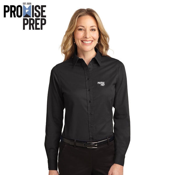 Promise Prep - L608 Port Authority® Ladies Long Sleeve Easy Care Shirt