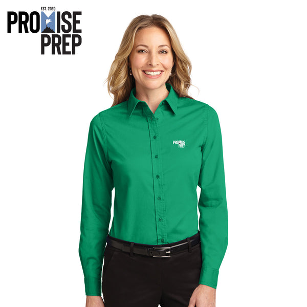Promise Prep - L608 Port Authority® Ladies Long Sleeve Easy Care Shirt