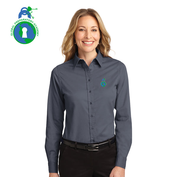 Global Prep - L608 Port Authority® Ladies Long Sleeve Easy Care Shirt