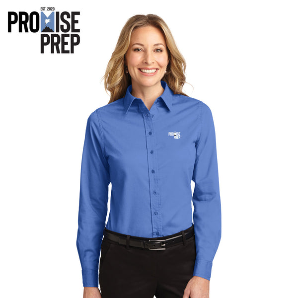 Promise Prep - L608 Port Authority® Ladies Long Sleeve Easy Care Shirt