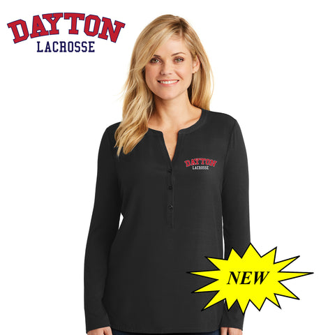 Dayton Lacrosse - LK5432 Port Authority® Ladies Concept Henley Tunic