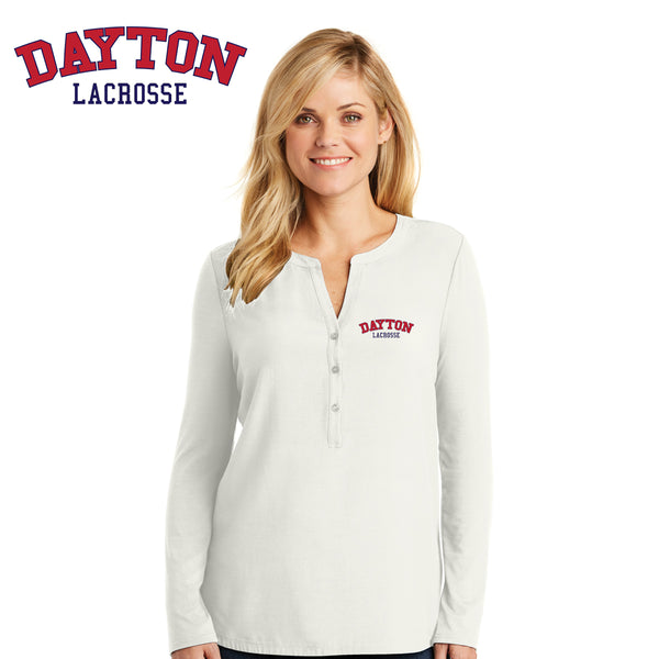 Dayton Lacrosse - LK5432 Port Authority® Ladies Concept Henley Tunic