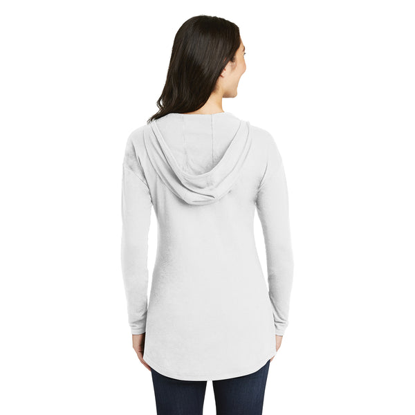 F45 - LNEA131 New Era® Ladies Tri-Blend Performance Pullover Hoodie Tee