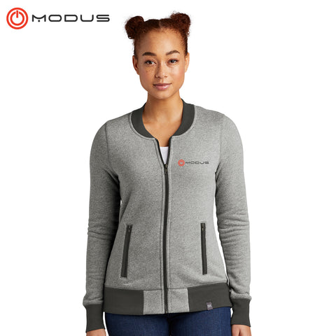 Modus - LNEA503 New Era® Ladies French Terry Baseball Full-Zip