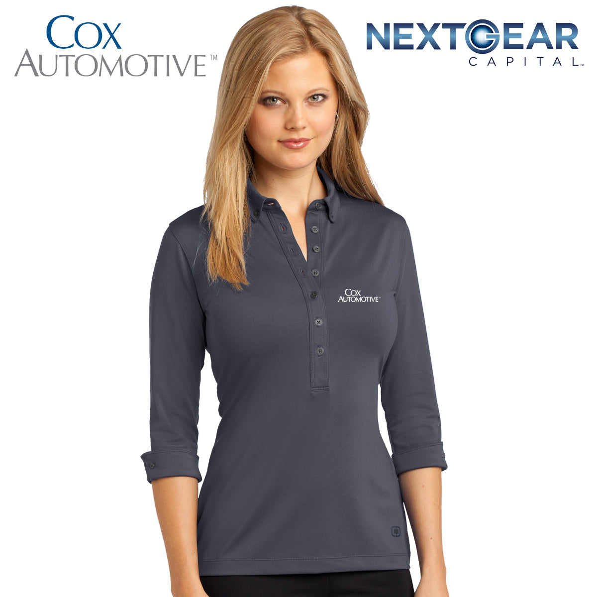 Cox Automotive LOG122 OGIO Ladies Gauge Polo OneStop Marketing Indianapolis
