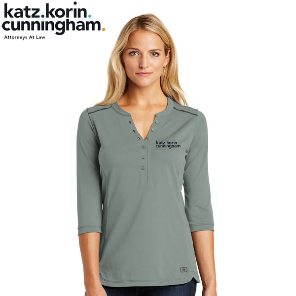 KKC - LOG132 OGIO® Ladies Fuse Henley