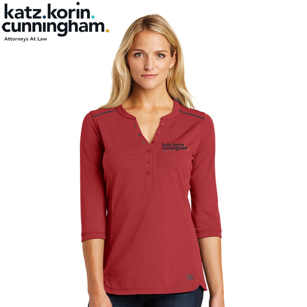 KKC - LOG132 OGIO® Ladies Fuse Henley