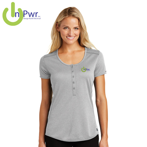 InPwr - LOG134 OGIO® Ladies Orbit Henley