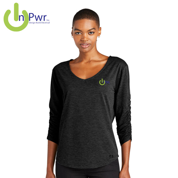 InPwr - LOG148 OGIO® Ladies Evolution V-Neck