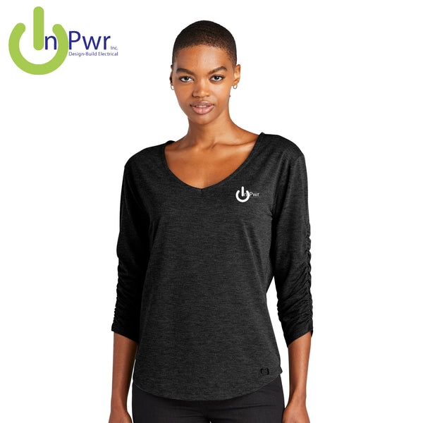 InPwr - LOG148 OGIO® Ladies Evolution V-Neck