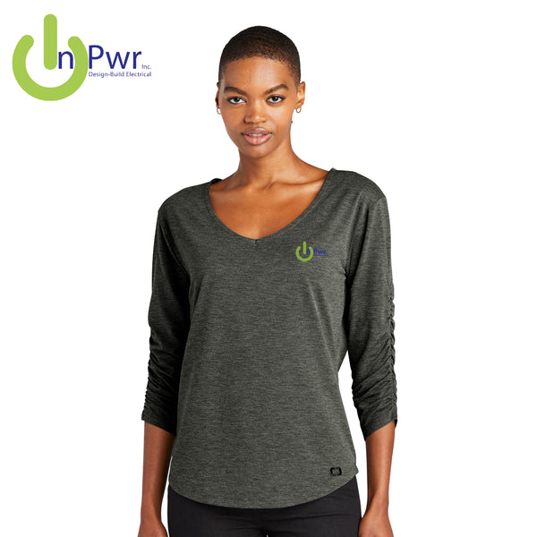 InPwr - LOG148 OGIO® Ladies Evolution V-Neck