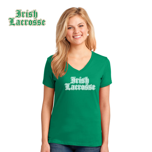 Cathedral - LPC54V Port & Company® Ladies Core Cotton V-Neck Tee