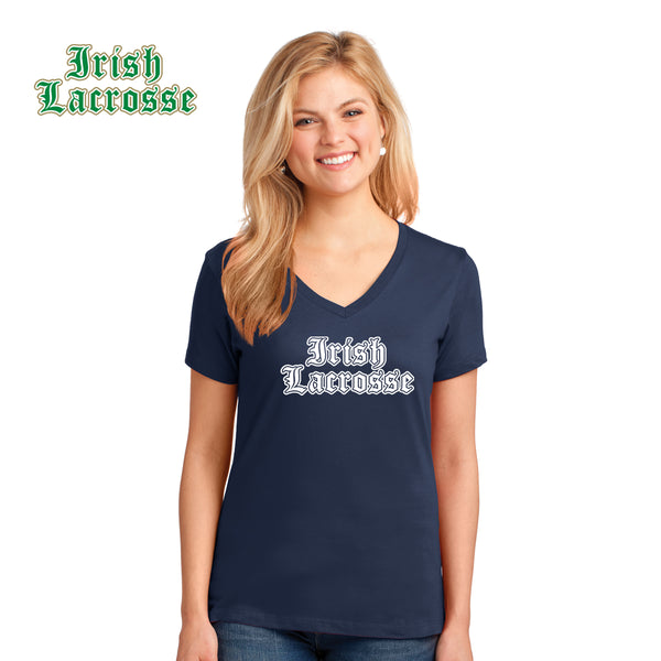 Cathedral - LPC54V Port & Company® Ladies Core Cotton V-Neck Tee