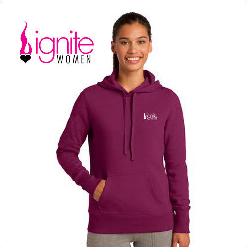 Ignite LST254 Sport-Tek® Ladies Pullover Hooded Sweatshirt