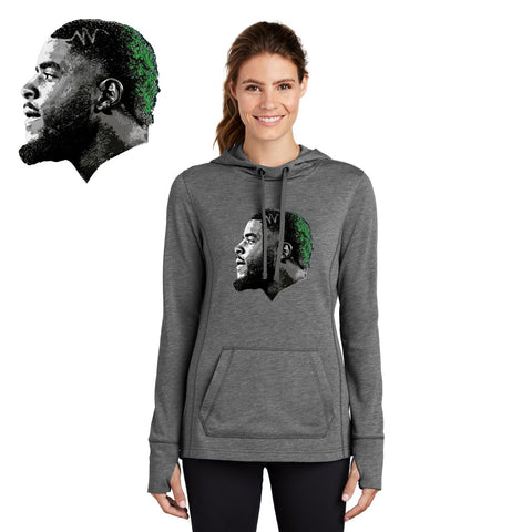 FeedDex - LST296 Sport-Tek ® Ladies PosiCharge ® Tri-Blend Wicking Fleece Hooded Pullover (2)