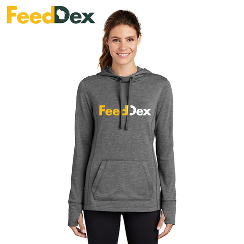 FeedDex - LST296 Sport-Tek ® Ladies PosiCharge ® Tri-Blend Wicking Fleece Hooded Pullover (4)