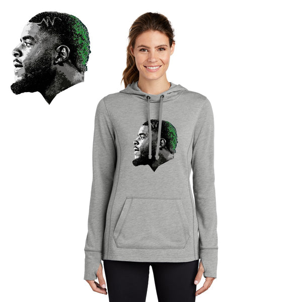 FeedDex - LST296 Sport-Tek ® Ladies PosiCharge ® Tri-Blend Wicking Fleece Hooded Pullover (2)