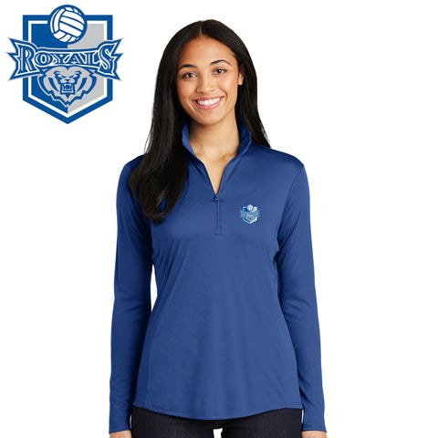 HSE Volleyball - LST357 Sport-Tek® Ladies PosiCharge® Competitor™ 1/4-Zip Pullover