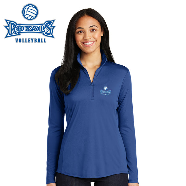 HSE Volleyball - LST357 Sport-Tek® Ladies PosiCharge® Competitor™ 1/4-Zip Pullover