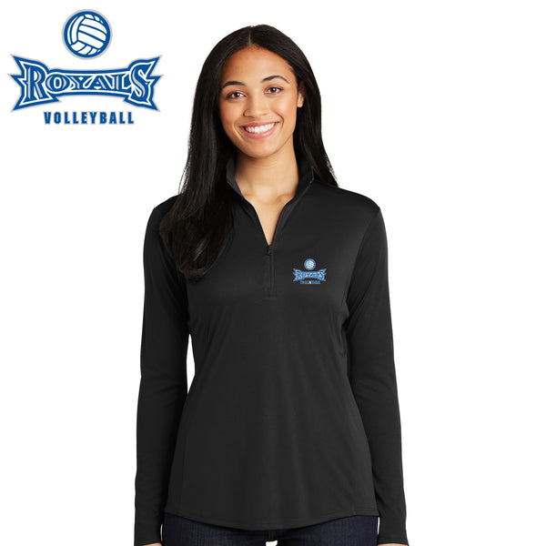 HSE Volleyball - LST357 Sport-Tek® Ladies PosiCharge® Competitor™ 1/4-Zip Pullover