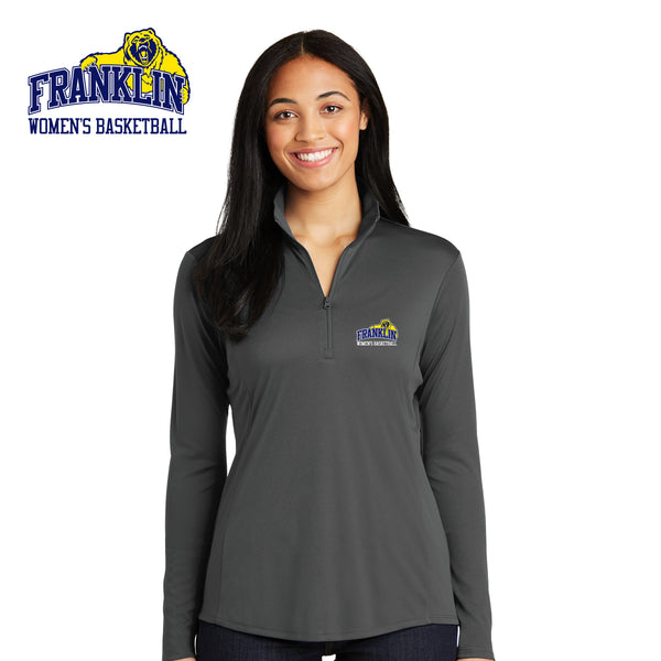Franklin College - LST357 Sport-Tek® Ladies PosiCharge® Competitor™ 1/4-Zip Pullover