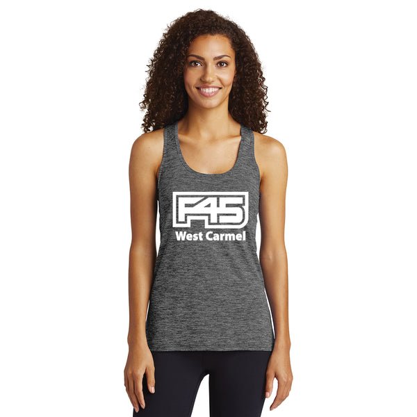 F45 - LST396 Sport-Tek® Ladies PosiCharge® Electric Heather Racerback Tank