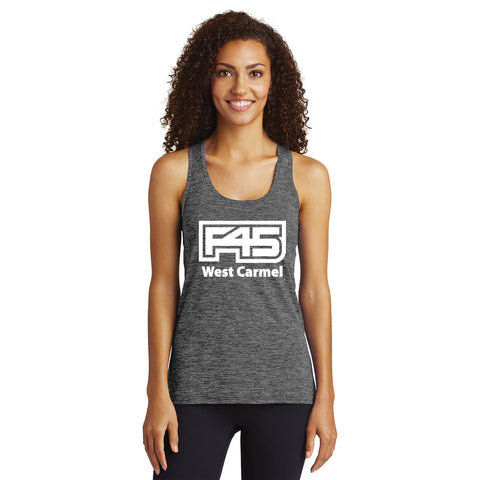 F45 - LST396 Sport-Tek® Ladies PosiCharge® Electric Heather Racerback Tank