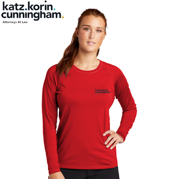 KKC - LST470LS Sport-Tek ® Ladies Long Sleeve Rashguard Tee