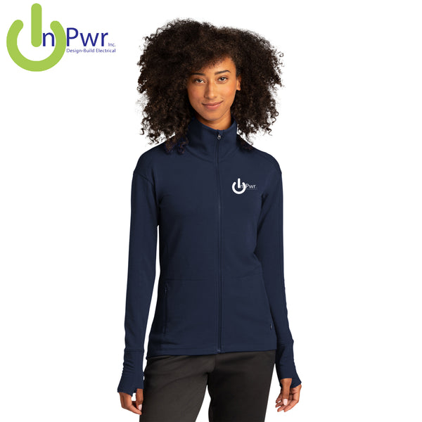 InPwr - LST560 Sport-Tek ® Ladies Sport-Wick ® Flex Fleece Full-Zip