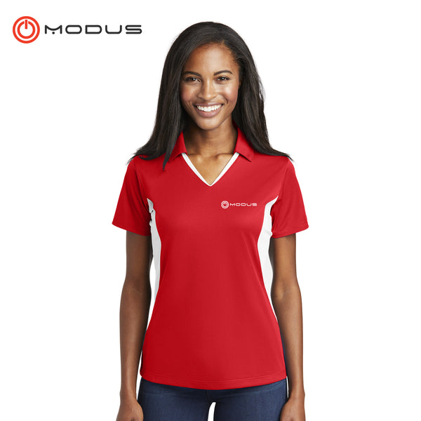 Modus - LST655 Sport-Tek® Ladies Side Blocked Micropique Sport-Wick® Polo