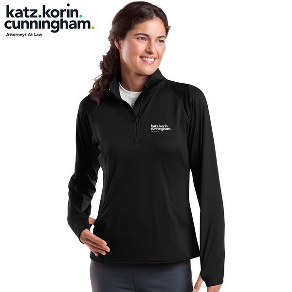 KKC - LST850 Sport-Tek® Ladies Sport-Wick® Stretch 1/2-Zip Pullover