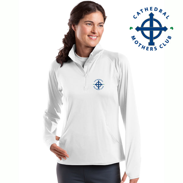 Cathedral - LST850 Mother's Sport-Tek® Ladies Sport-Wick® Stretch 1/2-Zip Pullover