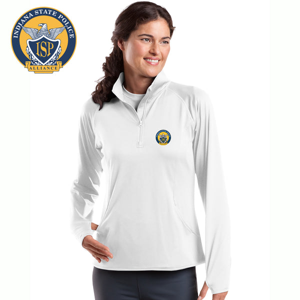 ISPA - LST850 Sport-Tek® Ladies Sport-Wick® Stretch 1/2-Zip Pullover