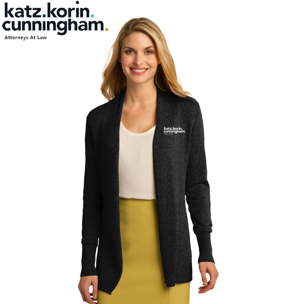 KKC - LSW289 Port Authority® Ladies Open Front Cardigan Sweater