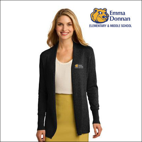 Emma LSW289 Port Authority® Ladies Open Front Cardigan