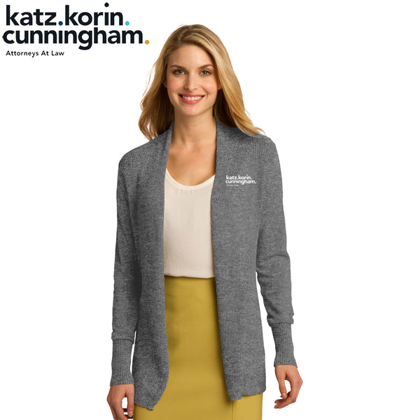 KKC - LSW289 Port Authority® Ladies Open Front Cardigan Sweater