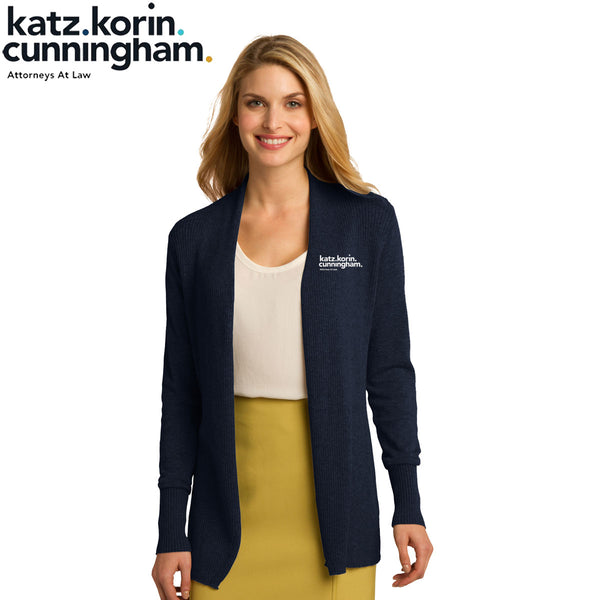 KKC - LSW289 Port Authority® Ladies Open Front Cardigan Sweater