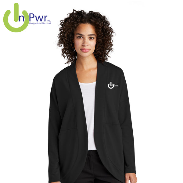 InPwr - MM3015 MERCER+METTLE™ Women’s Stretch Open-Front Cardigan