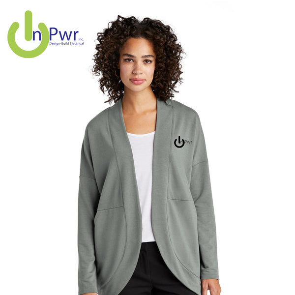 InPwr - MM3015 MERCER+METTLE™ Women’s Stretch Open-Front Cardigan