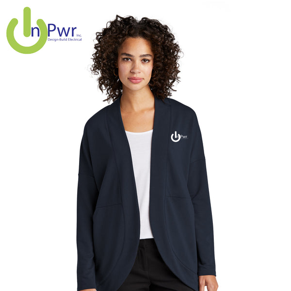 InPwr - MM3015 MERCER+METTLE™ Women’s Stretch Open-Front Cardigan
