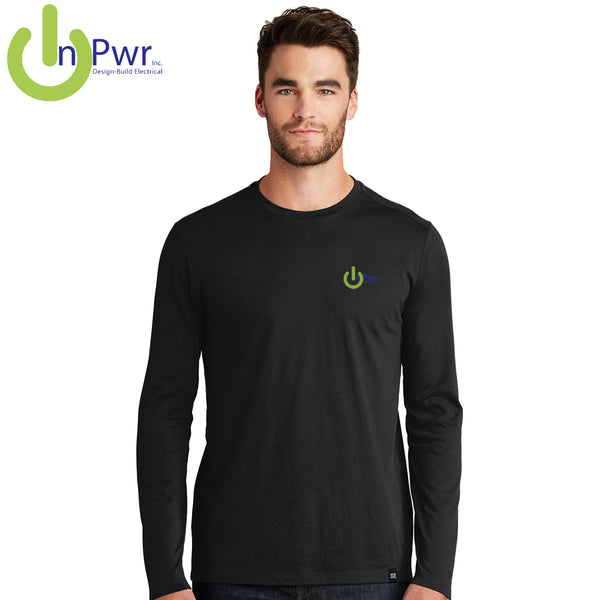 InPwr - NEA102 New Era® Heritage Blend Long Sleeve Crew Tee