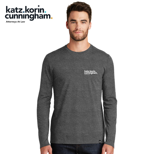 KKC - NEA102 New Era® Heritage Blend Long Sleeve Crew Tee