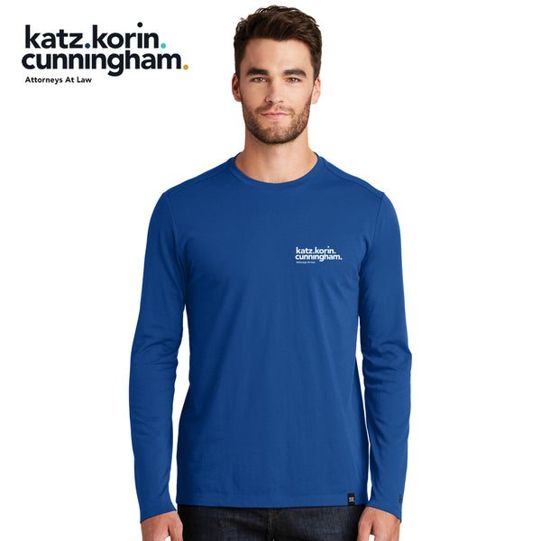 KKC - NEA102 New Era® Heritage Blend Long Sleeve Crew Tee