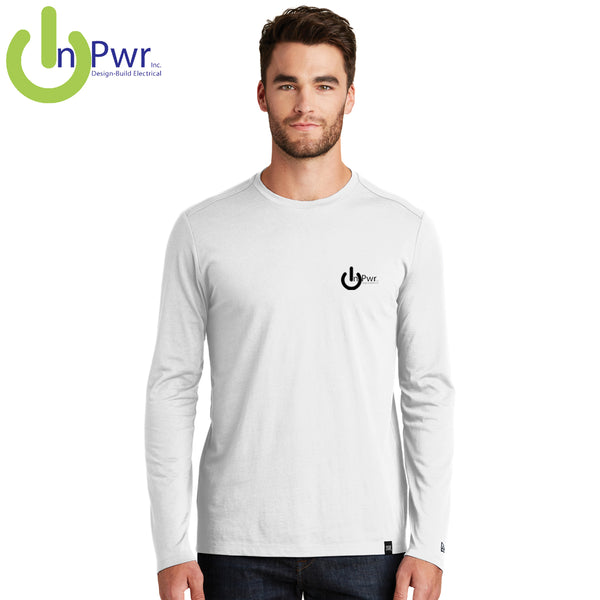 InPwr - NEA102 New Era® Heritage Blend Long Sleeve Crew Tee