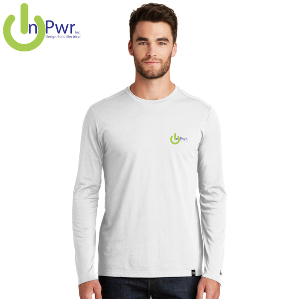 InPwr - NEA102 New Era® Heritage Blend Long Sleeve Crew Tee