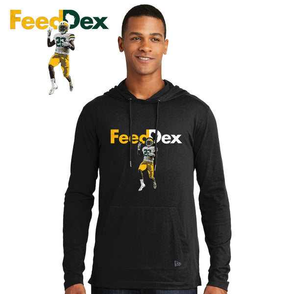FeedDex - NEA131 New Era® Tri-Blend Performance Pullover Hoodie Tee (3)