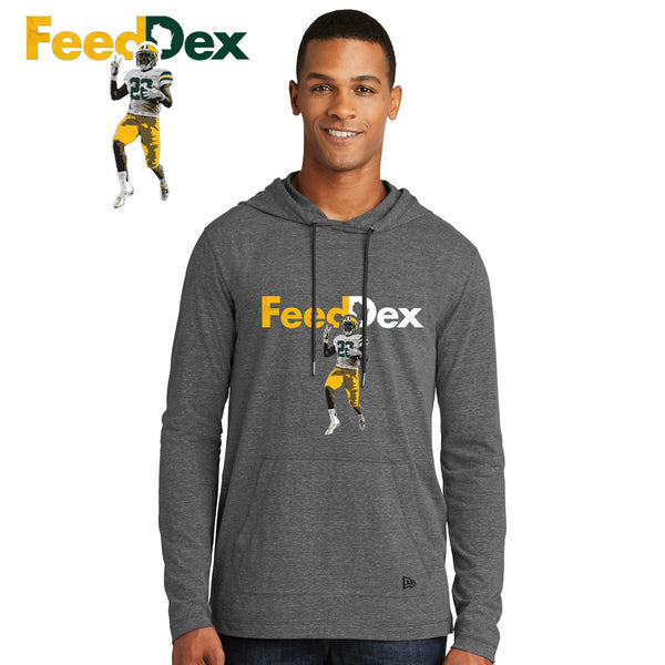 FeedDex - NEA131 New Era® Tri-Blend Performance Pullover Hoodie Tee (3)